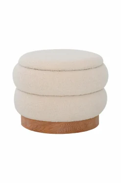 Nordic Furniture Group Puffer & Fodskamler>Puf med opbevaring Tilde Beige