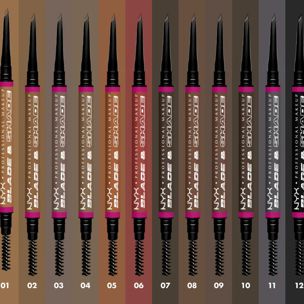 NYX Professional Makeup Øjenbryn>Blade & Shade Brow Pencil 08 Chocolate