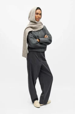 Object Huer|Accessories>Elefanthue objMilu Scarf Knit Rep Humus