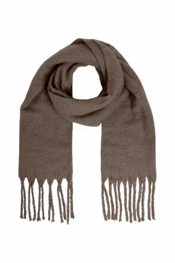 Object Halstørklæde objMitta Check Scarf Rep Morel Clearance