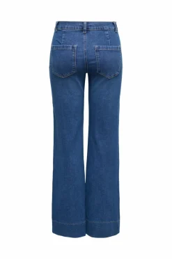 Only Jeans>Jeans Onlcypress HW Pocket Flare Dnm Pim Medium blue denim