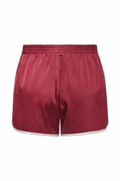 Only Shorts>Shorts onlAbella Life MW Sporty Shorts Pnt Ruby wine