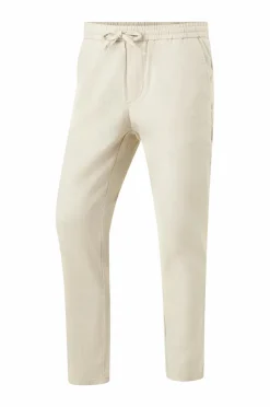 ONLY & SONS Bukser onsLinus Crop 0007 Cot Lin Pnt Silver lining Best