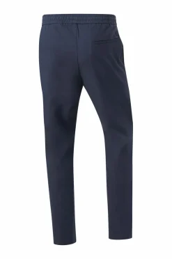 ONLY & SONS Bukser>Bukser onsLinus Crop 0007 Cot Lin Pnt Dark navy