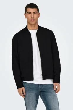 ONLY & SONS Jakke onsMark Bomber 0209 Black Online