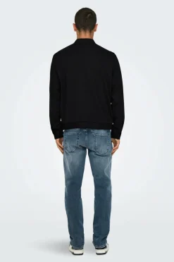 ONLY & SONS Jakke onsMark Bomber 0209 Black Online