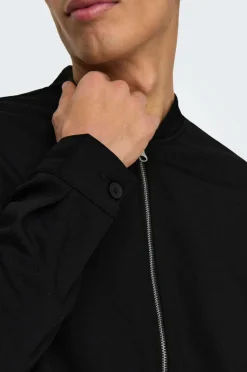 ONLY & SONS Jakke onsMark Bomber 0209 Black Online