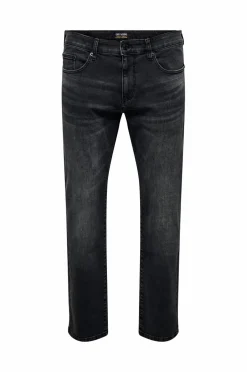 ONLY & SONS Jeans onsWeft Reg. WB 4101 Pim Dnm Washed black New