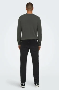 ONLY & SONS Jeans onsWeft Regular Black 8638 Mat Dnm Black denim Best