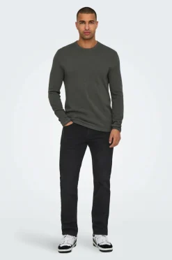 ONLY & SONS Jeans onsWeft Regular Black 8638 Mat Dnm Black denim Best