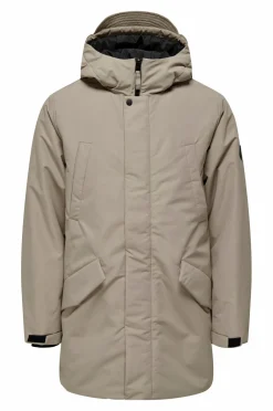 ONLY & SONS Parka onsCarl Life Parka Otw VD Desert taupe Sale