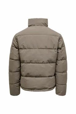 ONLY & SONS Pufferjakke onsPack Life Puffer Otw Walnut Best