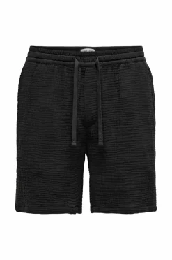 ONLY & SONS Shorts>Shorts onsTel-Pas 0158 Shorts Jet black