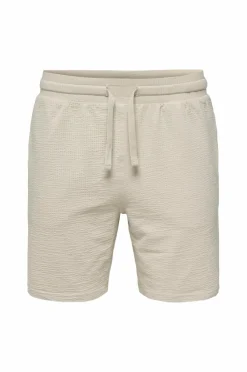 ONLY & SONS Shorts Onskian Life Reg Seersucker Shorts Silver lining New