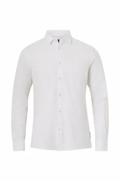ONLY & SONS Skjorte onsCaiden LS Solid Linen Shirt White