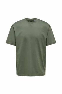 ONLY & SONS T-Shirts & Tanktoppe>T-shirt onsFred Rlx SS Castor gray