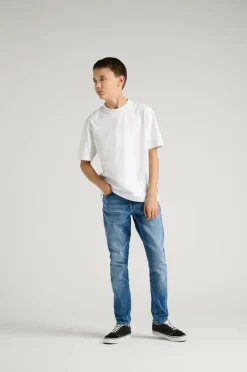 ONLY & SONS JUNIOR Jeans osjYoke Tapered Jax MB 2844 Tai Dnm Medium blue denim Outlet