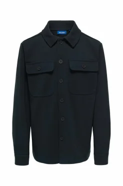 ONLY & SONS Skjorter>JUNIOR Overskjorte osjNew Kodyl Overshirt Sweat Dark navy