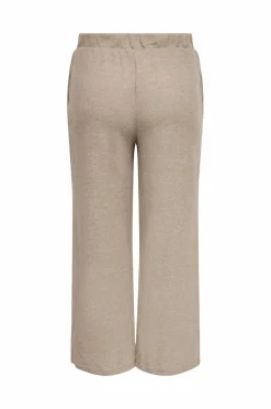 Only Carmakoma Bukser>Bukser carPaola Wide Pants Cocoa créme