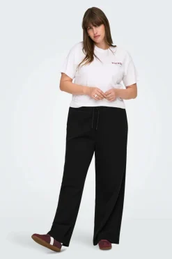 Only Carmakoma Sweatpants carScarlett Black Best