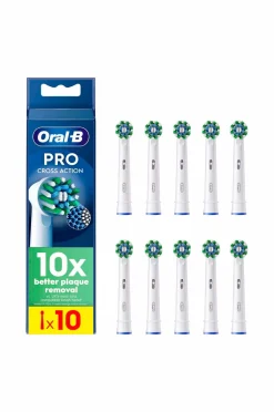 Oral B Børstehoveder Crossaction 10-pak No color New
