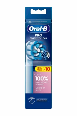 Oral B Tandpleje>Børstehoveder Sensitive Clean & Care 10-pak No color