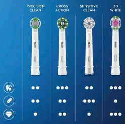 Oral B Tandpleje>Børstehoveder Sensitive Clean & Care 10-pak No color