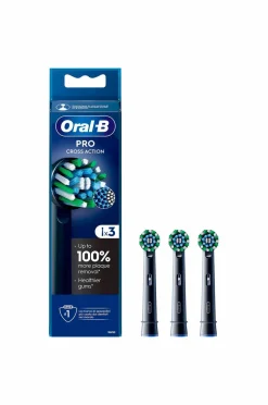 Oral B Tandpleje>Børstehoveder Cross Action Black 3-pak No color