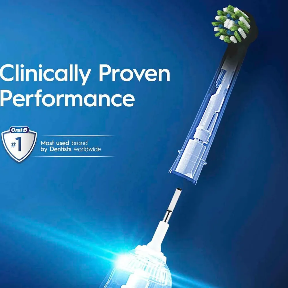 Oral B Tandpleje>Børstehoveder Cross Action Black 3-pak No color