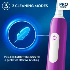 Oral B Elektrisk tandbørste Junior SUT Purple Hot