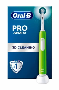 Oral B Tandpleje>Elektrisk tandbørste Junior SUT Green