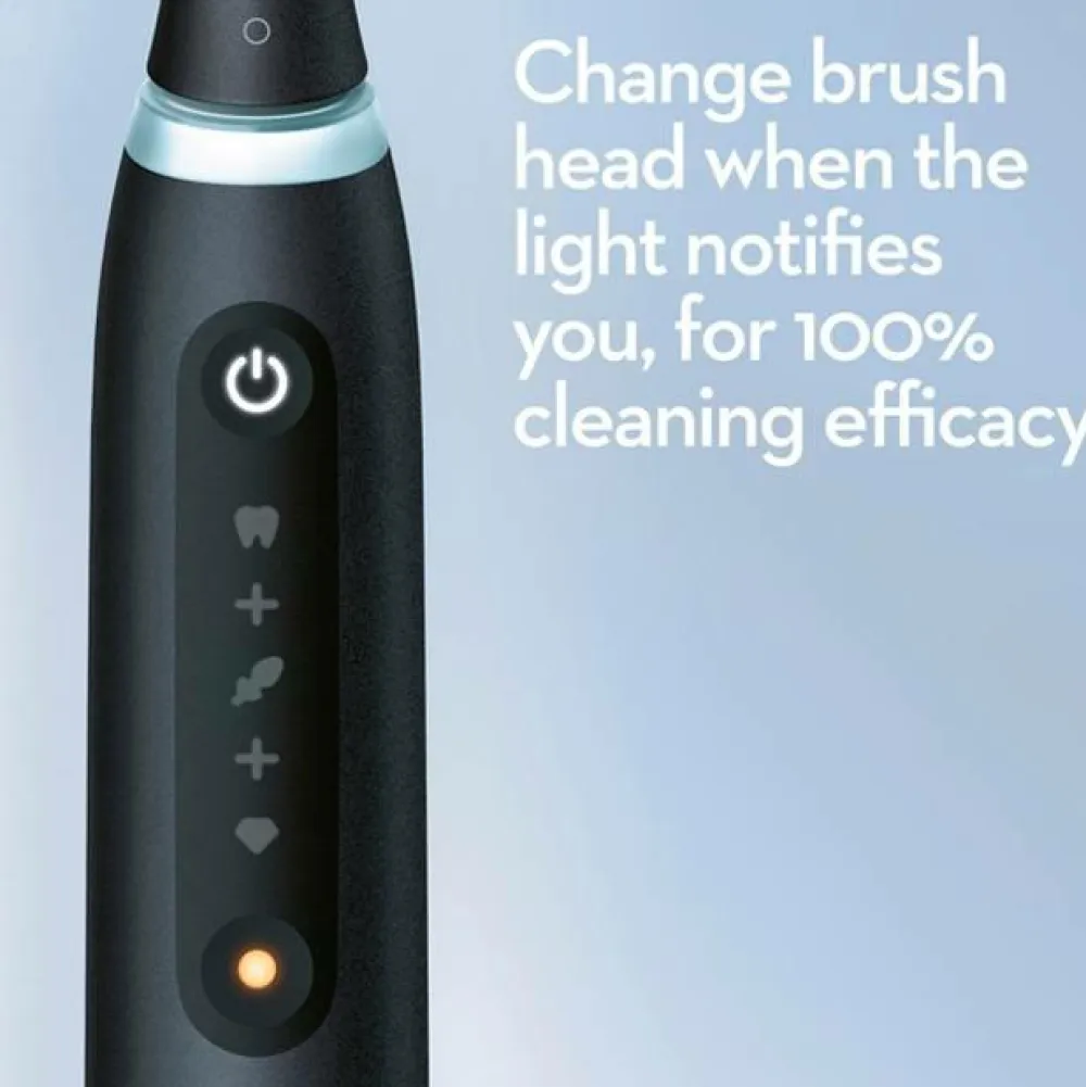 Oral B Tandpleje>Eltandbørste iO5 Duo Black UCB / White SC