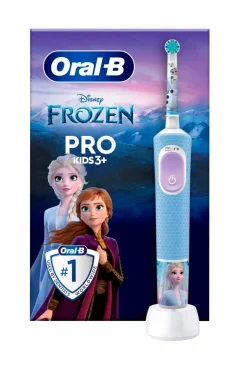 Oral B Barnevognstilbehør|Pusle & Pleje>El-tandbørste Vitality Pro Kids Frozen HBOX No color