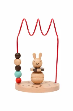 OYOY Living Design Cirkus Abacus Rabbit Natur,Kirsebærrød Sale