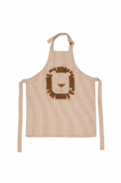 OYOY Living Design Forklæde Striped Demin Lion Karamel