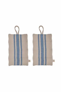 OYOY Living Design Grydelapper - Pakke med 2 stk. Linu Blå Outlet