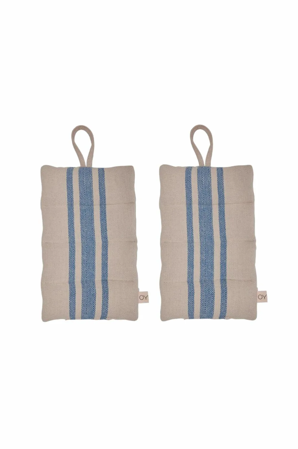 OYOY Living Design Grydelapper - Pakke med 2 stk. Linu Blå Outlet