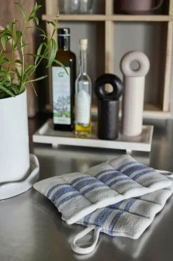 OYOY Living Design Grydelapper - Pakke med 2 stk. Linu Blå Outlet