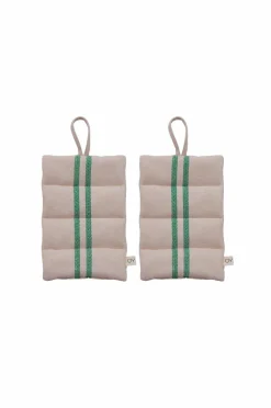 OYOY Living Design Køkkentekstiler>Grydelapper - Pakke med 2 stk. Linu Grøn