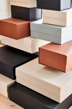 OYOY Living Design Børnemøbler|Småopbevaring>Opbevaringsboks - A5 Hako Sort