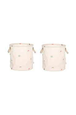 OYOY Living Design Børnemøbler>Opbevaringskurv lille - sæt med 2 Moira Multi