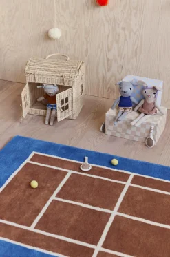 OYOY Living Design Dukker, Figurer & Tøjdyr|Musikinstrumenter>Tennis Dukke Nuni Mouse Lysegrå