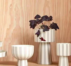 OYOY Living Design Urtepotte Living højde 24 cm Ler Discount