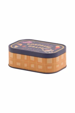 Paddywax Rumduft>Bistro Grapes Printed Tin Candle - Bordeaux Grape Mønstret