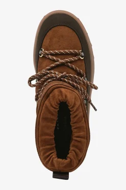 Pajar Vinterstøvler Galaxy Mini Suede Chestnut/brown Best