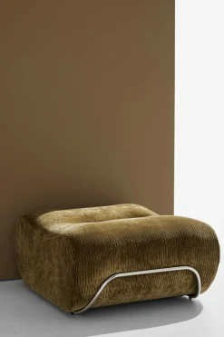 Pastill Archie puf Grøn fløjl Sale