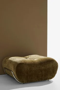 Pastill Archie puf Grøn fløjl Sale