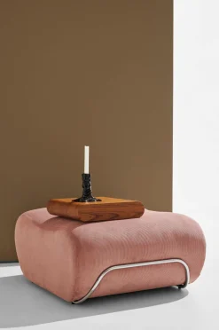 Pastill Puffer & Fodskamler>Archie puf Pink fløjlsbukser