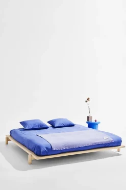 Pastill Julie sengeramme i fyrretræ 180 cm Hvidpigmenteret New