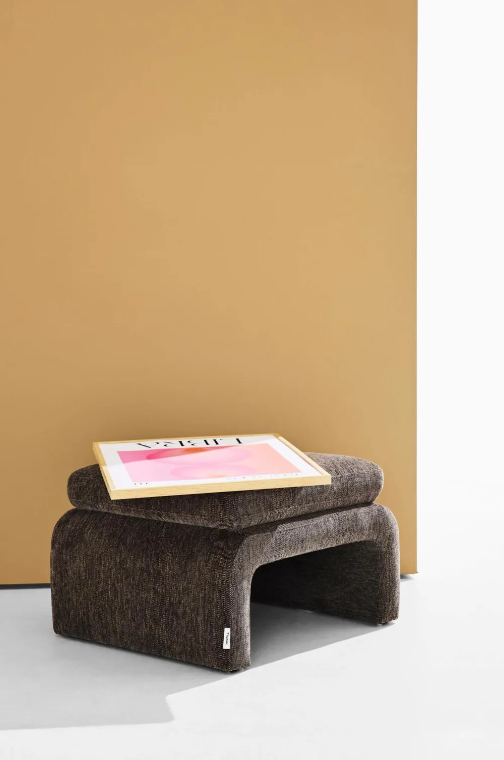 Pastill Puffer & Fodskamler>Mika puf Brun-grå